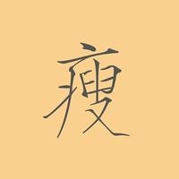 瘦金書法字典